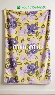 Miumiu Throw Blankets